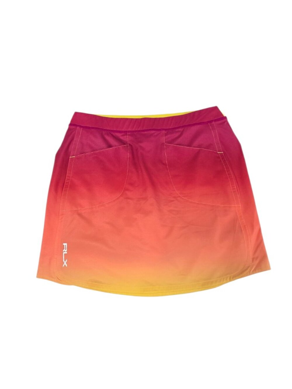 RLX Ralph Lauren Ombre Athletic Skirt, Lined, Skort, Tennis, Golf, Size Small